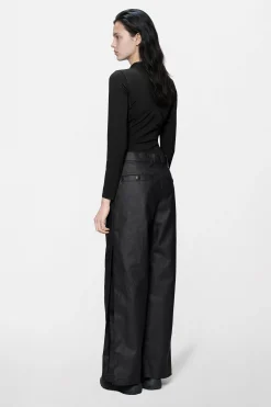 Heavy Woven Pants Straight