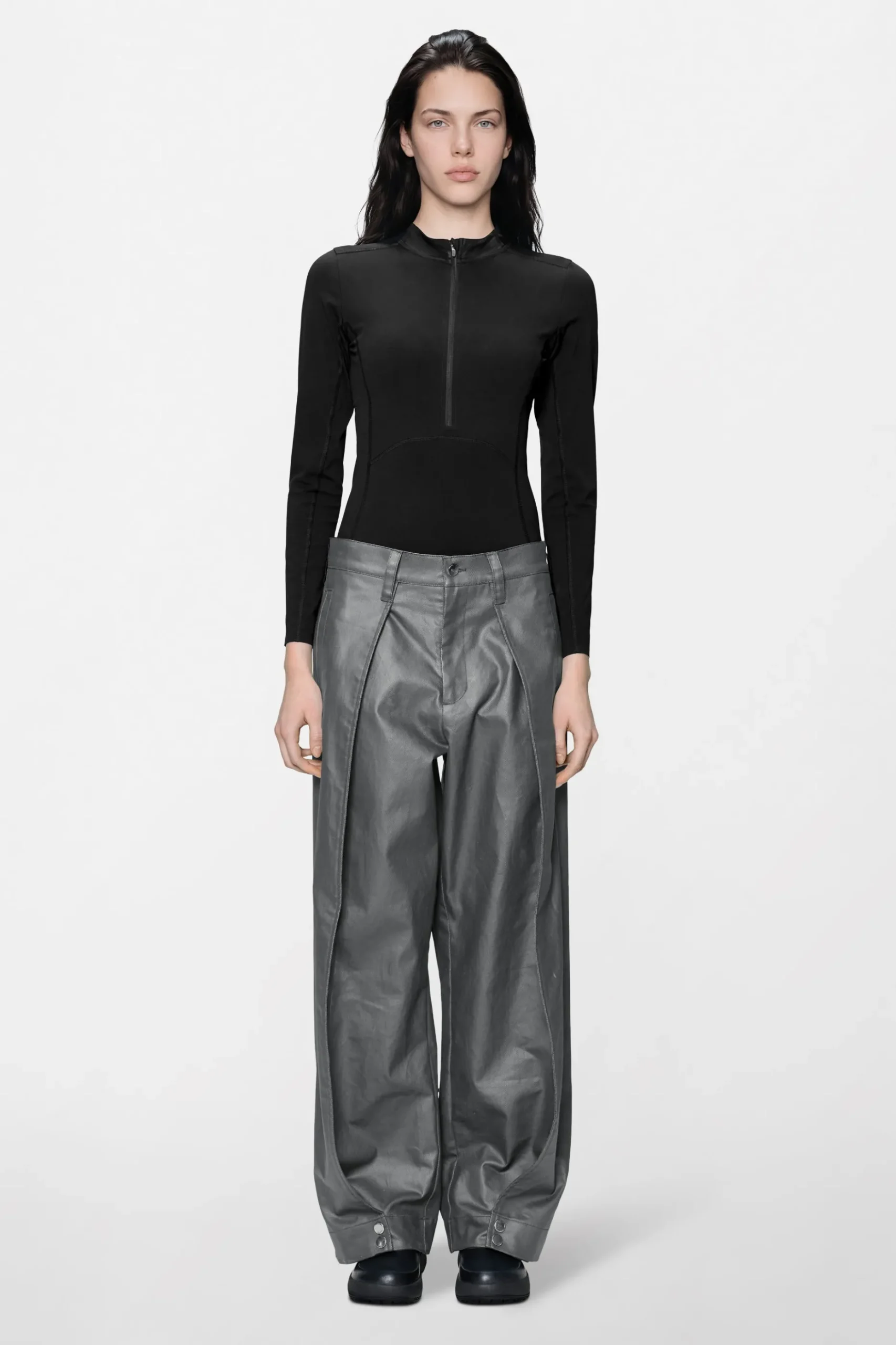 Heavy Woven Pants Wide