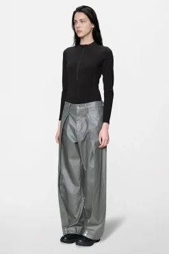 Heavy Woven Pants Wide