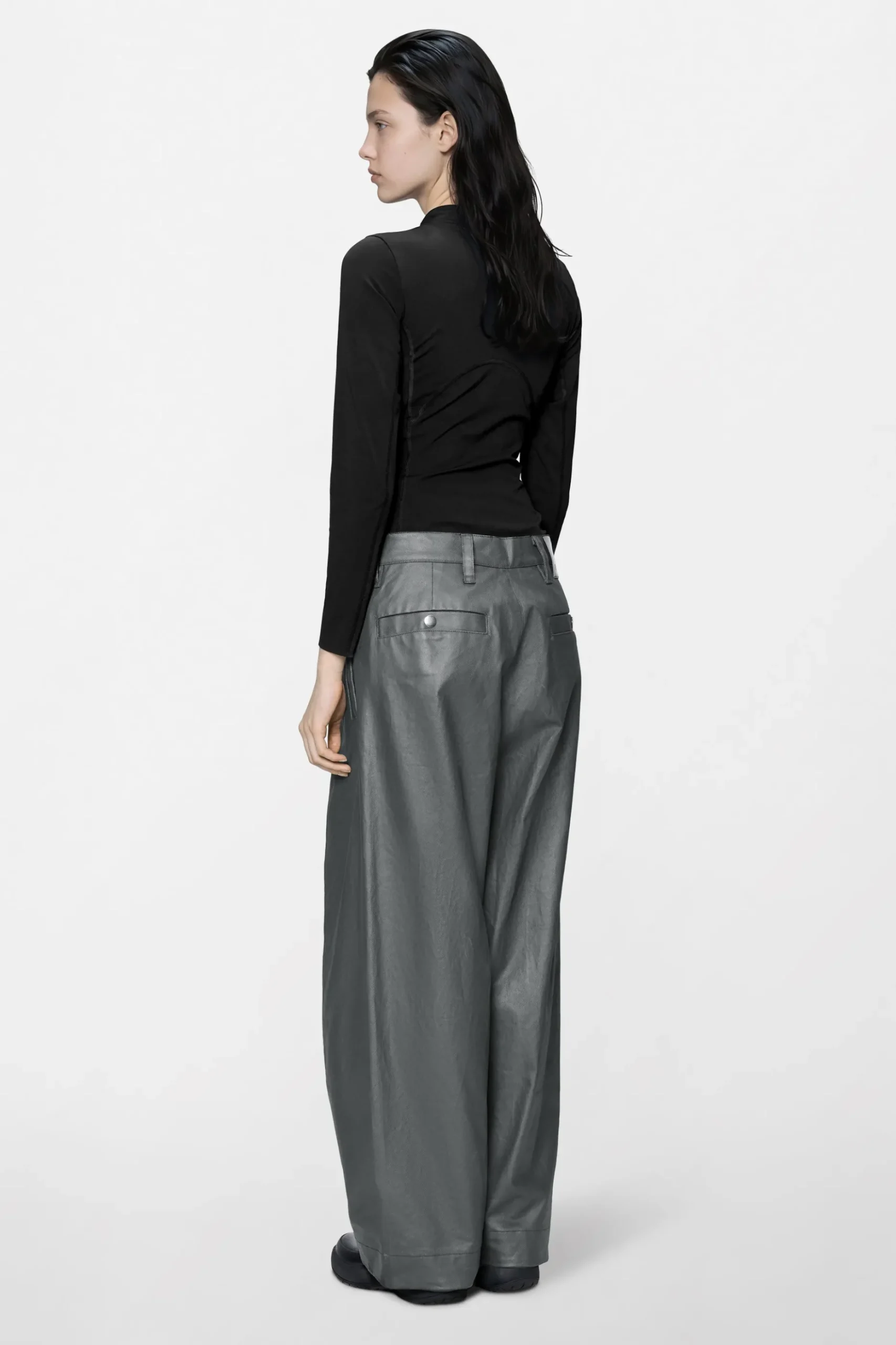 Heavy Woven Pants Wide