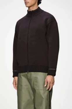 Sowa Knit Zip Cardigan