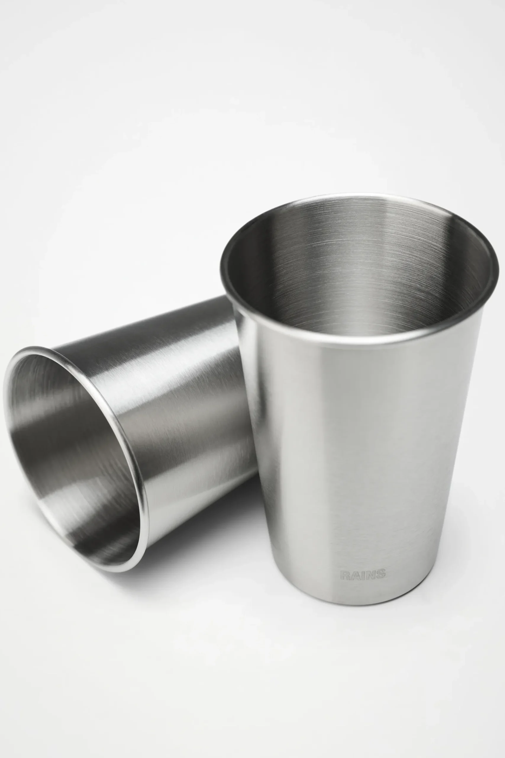Stainless Steel 2-Pack Cups 500ml