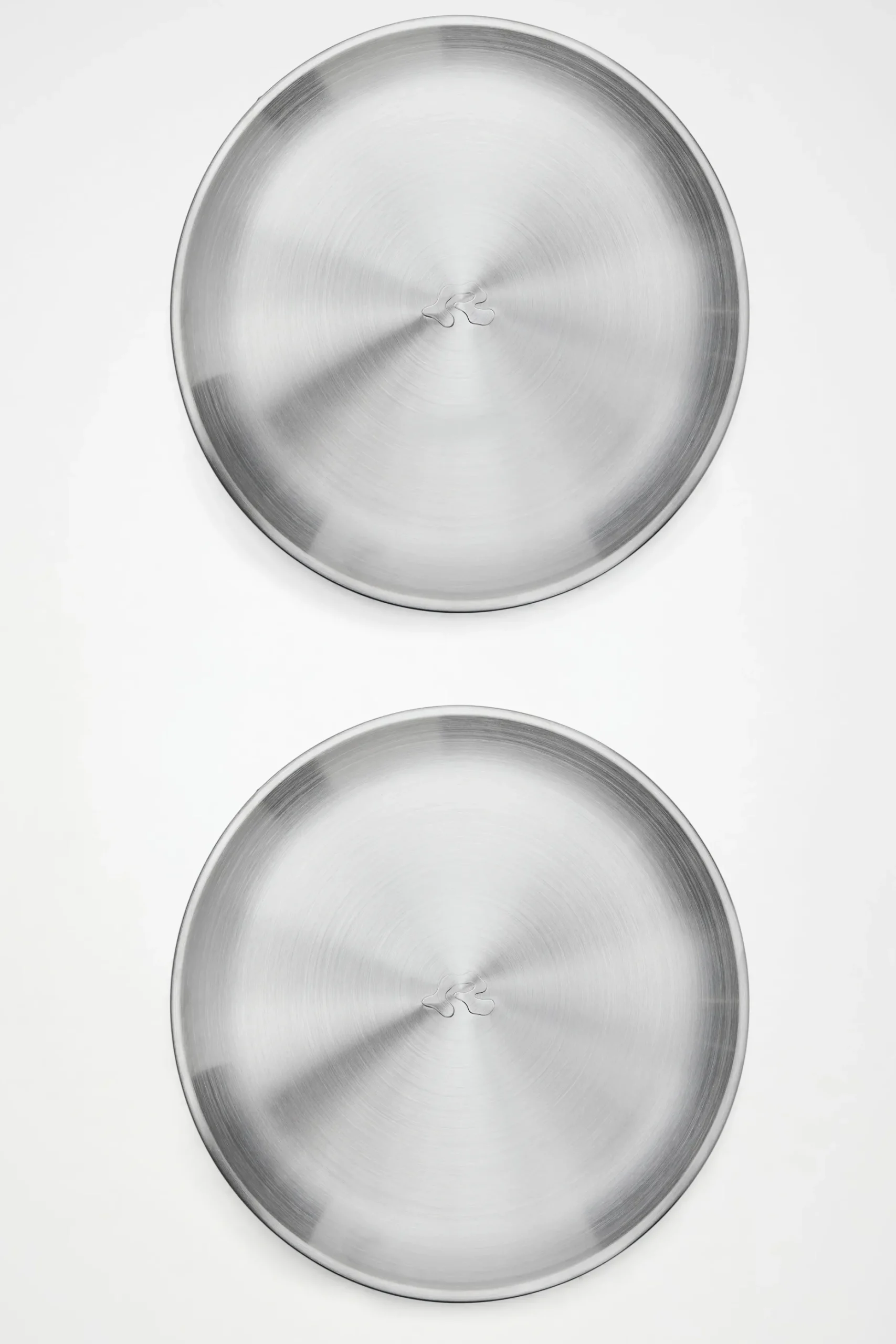 Stainless Steel 2-Pack Plates