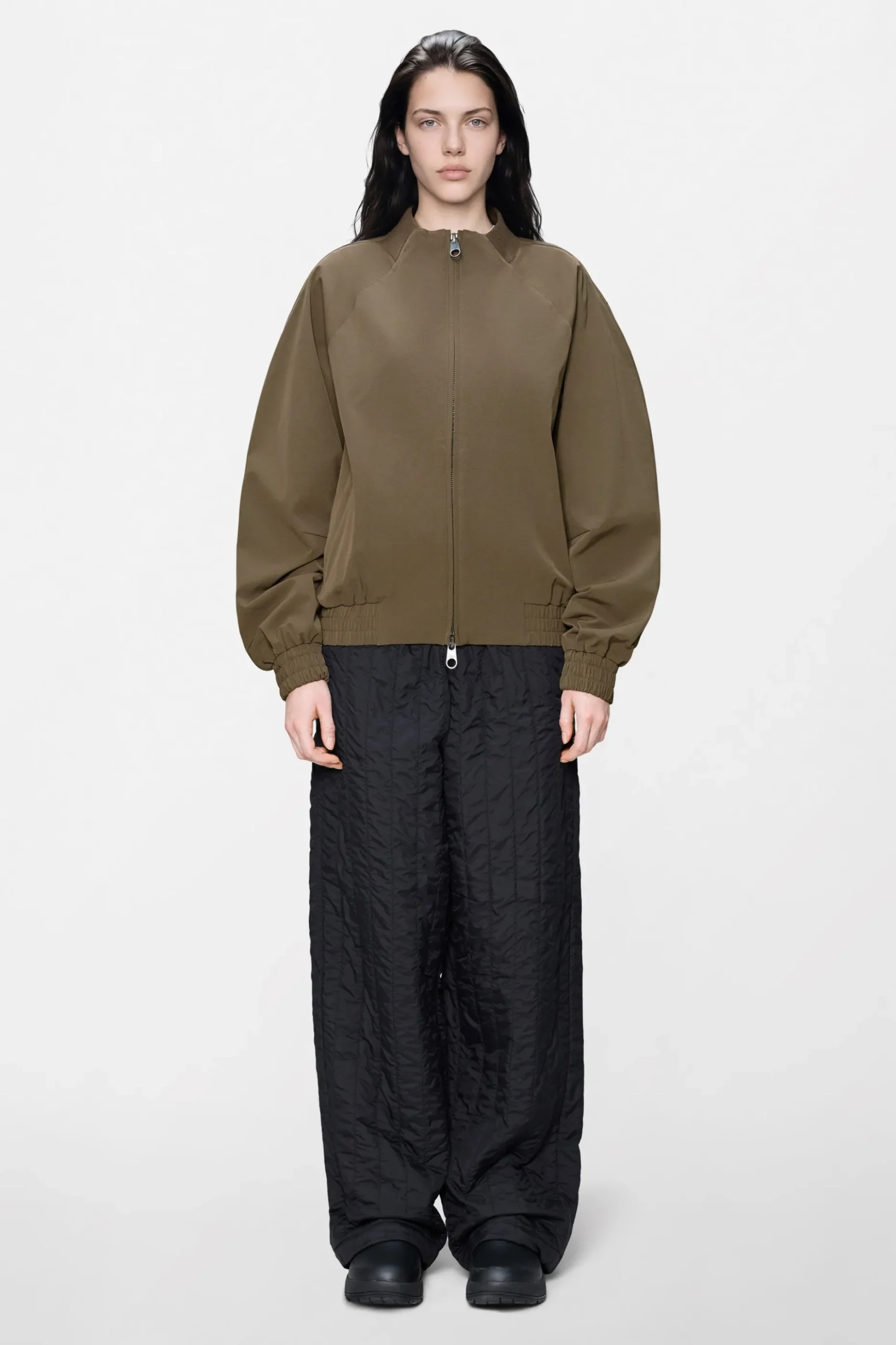 Tech Woven Bomber Jacket